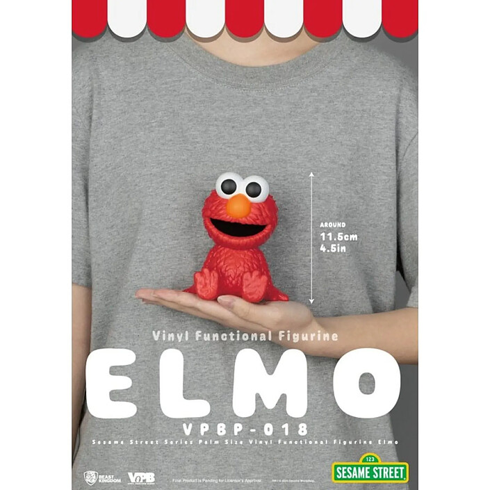 Acheter 1, Rue Sésame - Tirelire Piggy Bank Elmo 12 cm