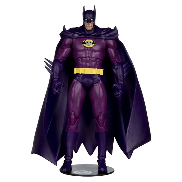 DC Multiverse - Figurine Batman (Injustice Gang) (JLA: Rock of Ages) (Red Platinum Edtion) 18 cm pas cher