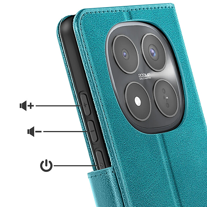 Avis Avizar Étui Portefeuille pour Redmi Note 15 Pro Plus 5G avec Porte-Cartes et Support