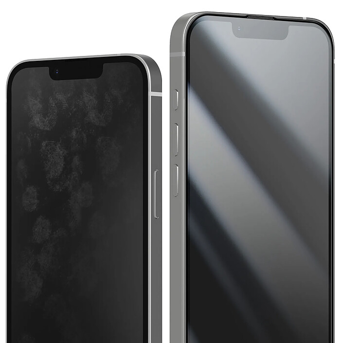 Avis Protection d'Écran pour iPhone 17e en Verre trempé avec Bords Biseauté 2.5D Noir transparent