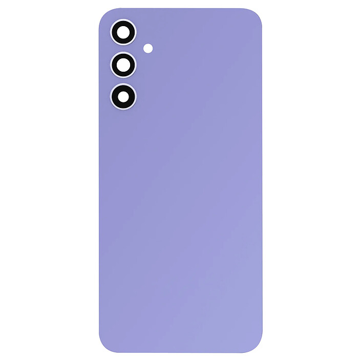Clappio Cache Batterie de Remplacement pour Galaxy A34 5G avec Découpes Module Caméra Violet