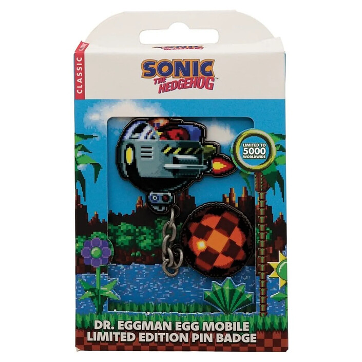 Avis Sonic The Hedgehog - Pin's Dr. Eggman Egg Mobile Chained