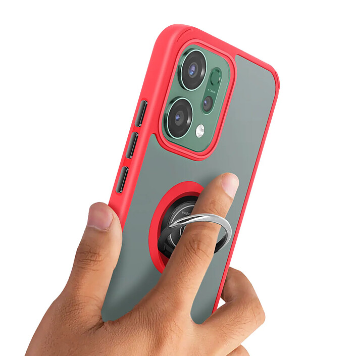 Avizar Coque pour Oppo Reno 14 avec Support Anneau et Fixation Magnétique pas cher