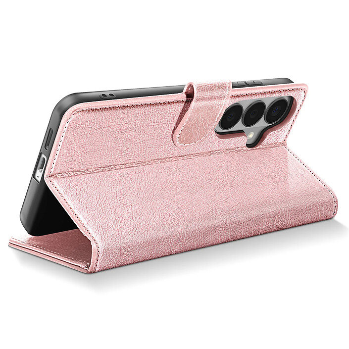 Acheter Avizar Étui Portefeuille pour Galaxy S26 Série Chesterfield Grainé Fonction Stand