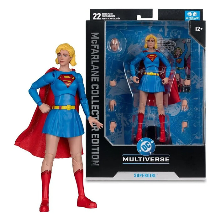 DC Multiverse Collector Edition - Figurine Supergirl (Collector Edition N°59) 18 cm pas cher
