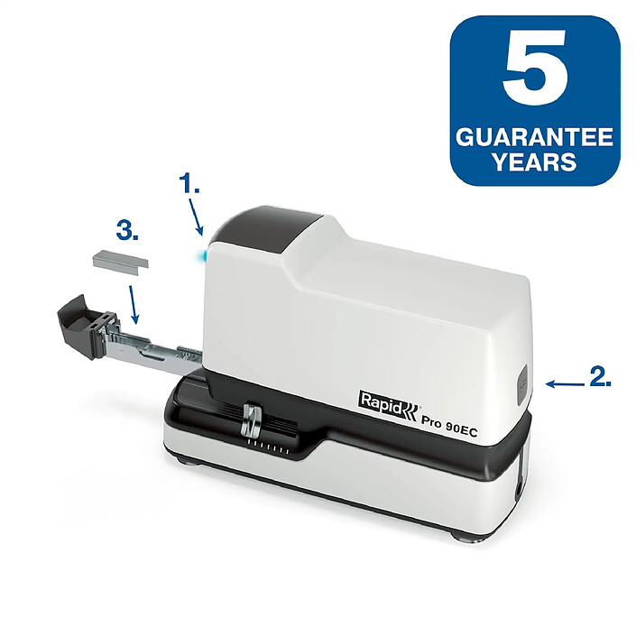 Acheter RAPID Pro 90EC - Agrafeuse Électrique Cap 50 Feuilles & Agrafage Rapide - 66-6/7