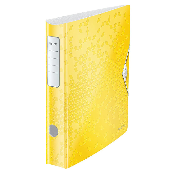 LEITZ Classeur Active WOW à Levier 180 degrés Dos de 60 mm Jaune