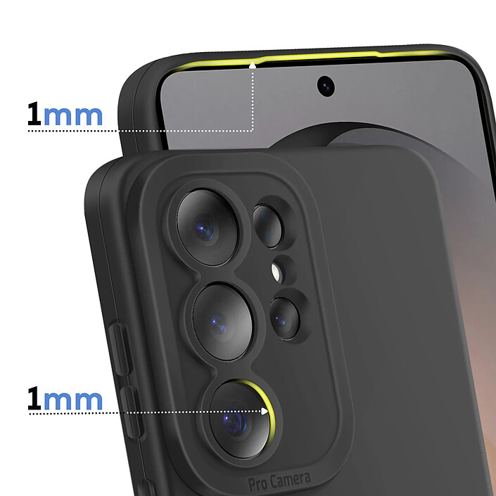 Avis Avizar Coque pour Galaxy S26 Ultra en Silicone Souple avec Renfort Bloc Caméra