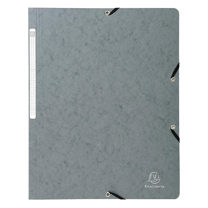 Avis EXACOMPTA Chemise à élastique sans rabat carte lustrée 400gm2 - A4 - Couleurs aléatoires x 50