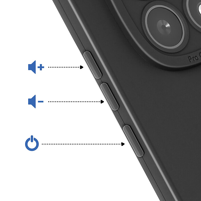 Acheter Avizar Coque pour Redmi Note 15 en Silicone Souple avec Renfort Bloc Caméra Noir