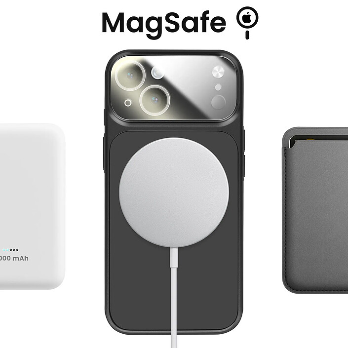 Acheter Avizar Coque pour iPhone 14 Compatible MagSafe Finition AG Glass Mate