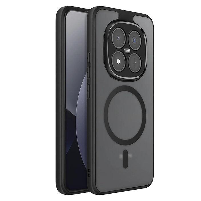 Avizar Coque pour Redmi Note 15 Pro Plus 5G Renforcée Compatible Accessoires MagSafe Noir