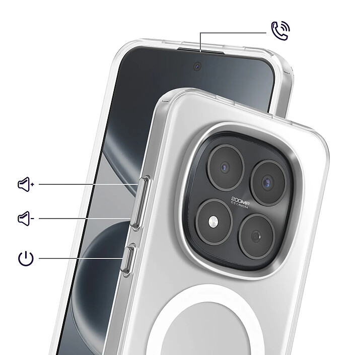 Avis Avizar Coque pour Redmi Note 15 Pro 5G Renforcée Compatible Accessoires MagSafe