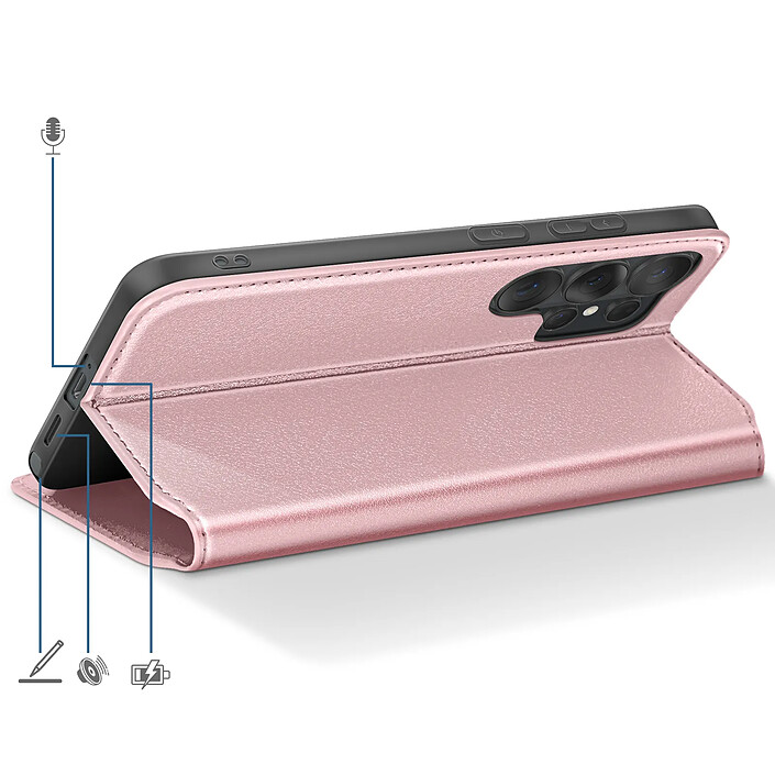 Acheter Avizar Étui à Clapet pour Galaxy S26 Ultra Magnétique Fonction Stand Classic Edition