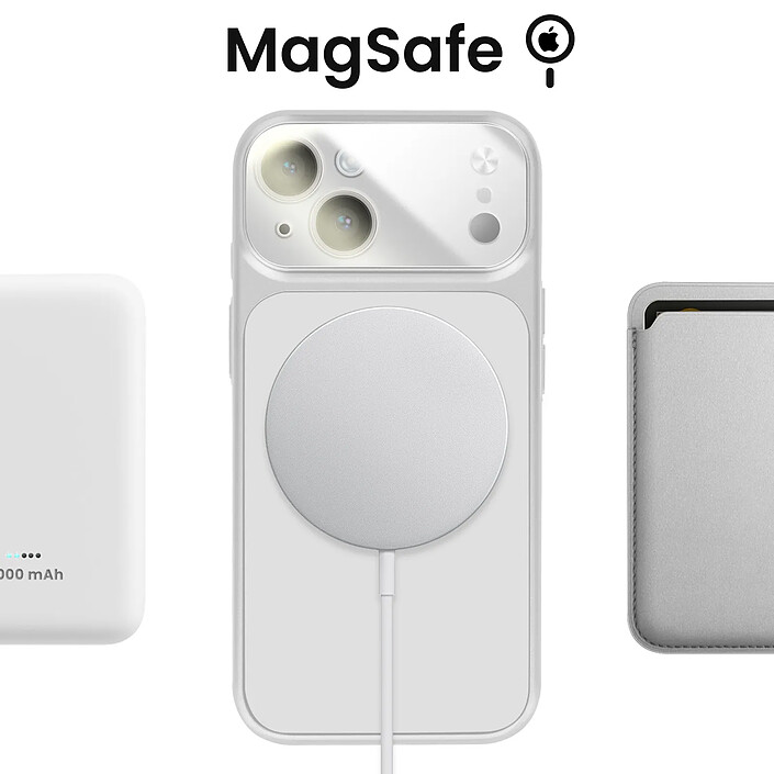 Acheter Avizar Coque pour iPhone 14 Compatible MagSafe Finition AG Glass Mate