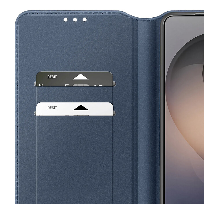 Avizar Étui à Clapet pour Galaxy S26 Ultra Magnétique Fonction Stand Classic Edition Bleu pas cher