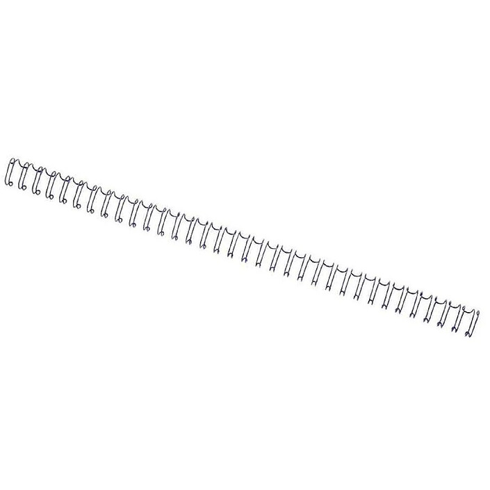 GBC Lot de 100 Peignes métalliques WireBind format A5 capacité 55 feuilles 8mm argent