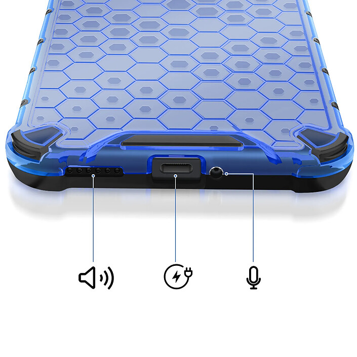 Avizar Coque pour Redmi Note 15 Pro 5G Renforcée Texturée Nid d'Abeille pas cher