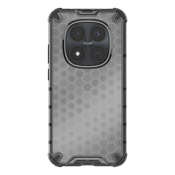 Avizar Coque pour Redmi Note 15 Pro Plus 5G Renforcée Texturée Nid d'Abeille Noir