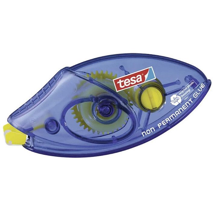 TESA Ecologo Roller Colle non permanente jetable 8,4 mm x 8,5m x 5