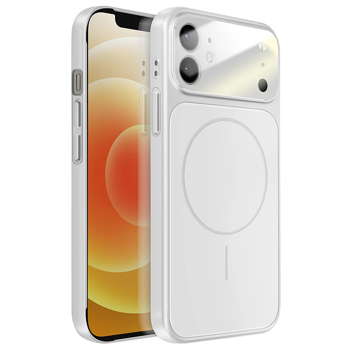 Avizar Coque pour iPhone 12 Compatible MagSafe Finition AG Glass Mate