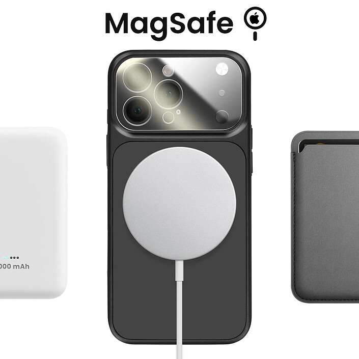 Avis Avizar Coque pour iPhone 13 Pro Max Compatible MagSafe Finition AG Glass Mate