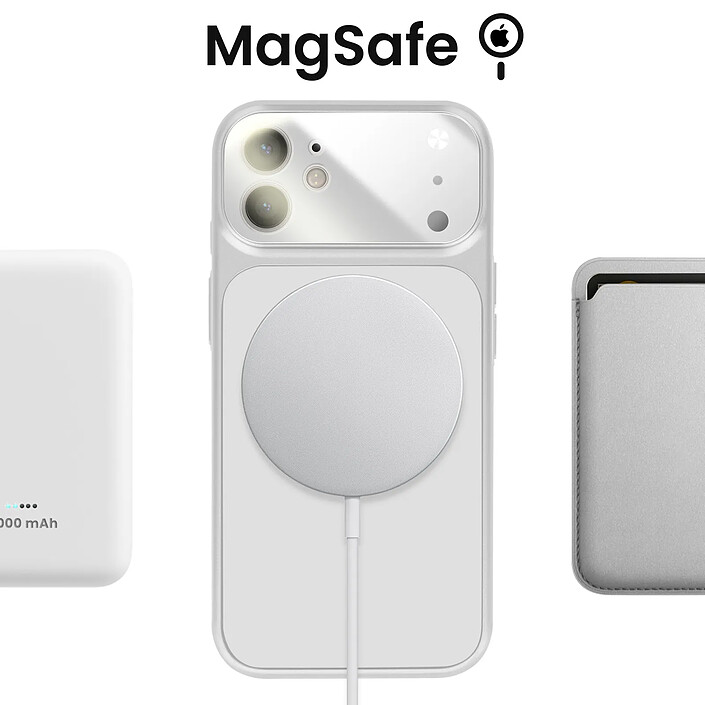 Acheter Avizar Coque pour iPhone 12 Compatible MagSafe Finition AG Glass Mate