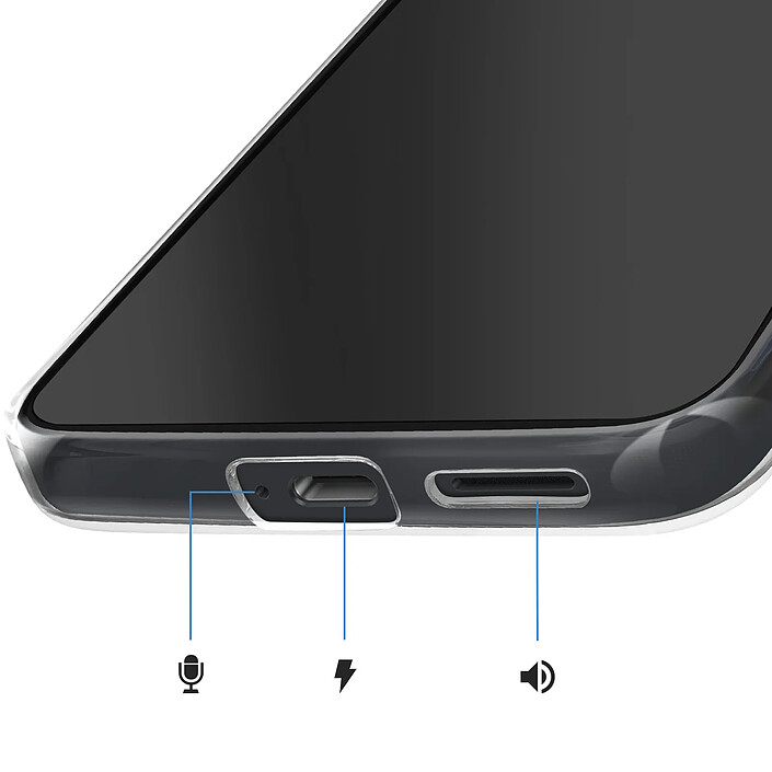 Acheter Avizar Coque pour Galaxy S26 Plus en Silicone Souple avec Contour Caméra Surélevé Transparent