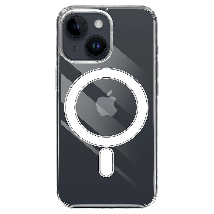 Avizar Coque Magsafe pour iPhone 13 Mini Protection Rigide Antichoc et Transparente Transparent