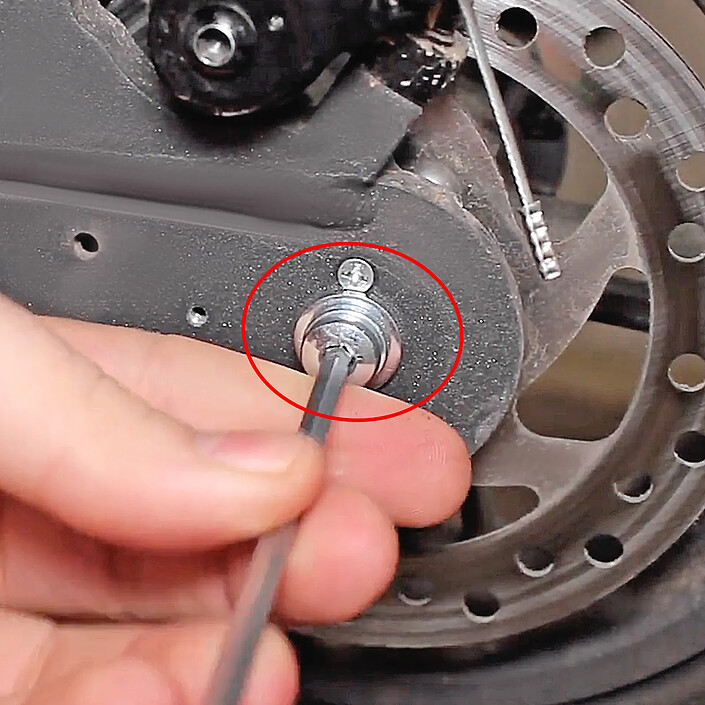 Acheter Avizar Kit de Vis pour Roue Arrière de Trottinette Xiaomi M365 / Pro / 1S / Essential Argent