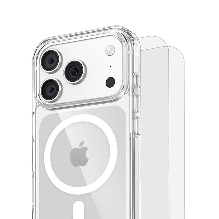 Avis Evetane Coque iPhone 17 Pro Max Antichoc compatible Magsafe + 2 Protections écran et 2 protections Objectif Caméra