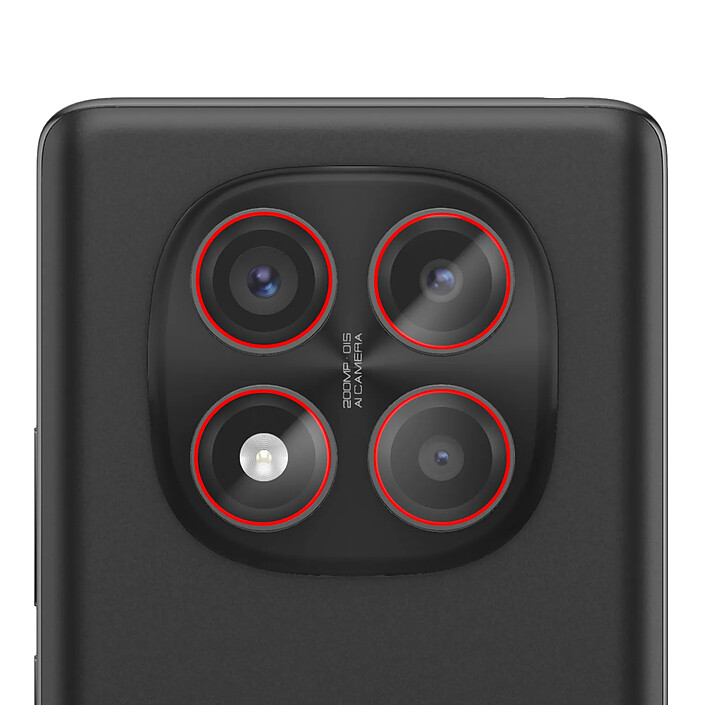 Avis Clappio Lot de 4 Lentilles de Protection pour Redmi Note 14 Pro 4G Bloc Caméra Arrière