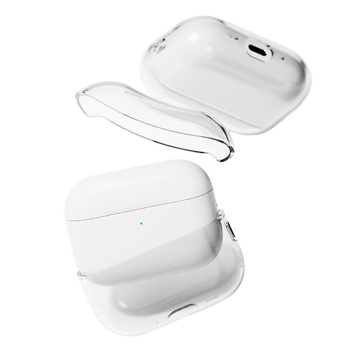 Avis Evetane Housse de protection Silicone Liquide Transparent Compatible avec Apple Airpods 3