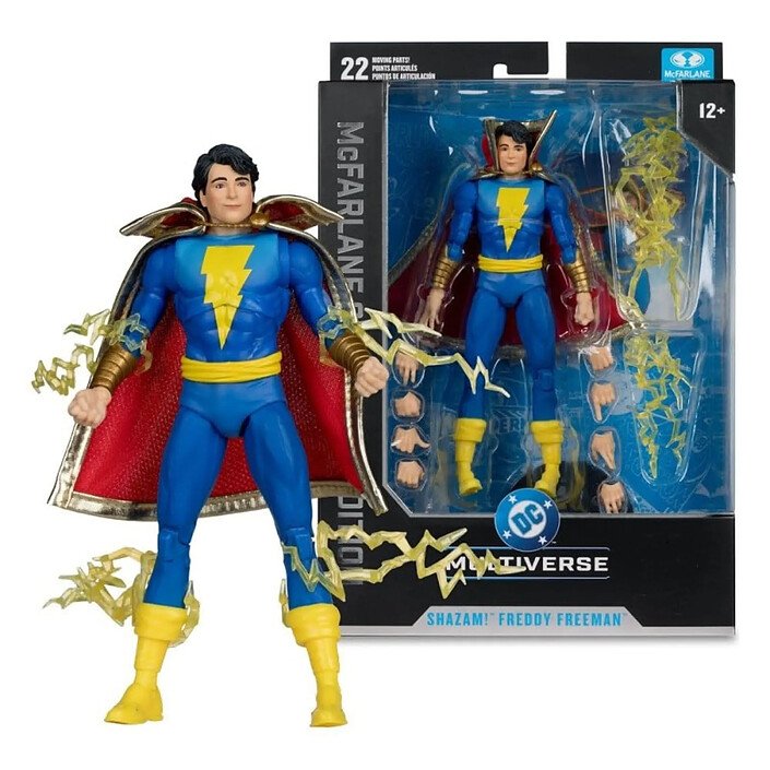 DC Multiverse Collector Edition - Figurine Shazam! Freddy Freeman (Captain Marvel Jr.) (Collector Edition N°55) 18 cm pas cher