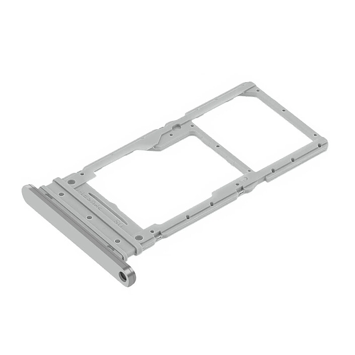 Samsung Tiroir Carte SIM pour Galaxy A34 5G Emplacement Hybride Dual Nano SIM / MicroSD Argent