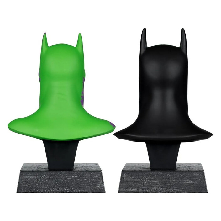 Acheter Batman DC Direct - Pack de 2 Mini réplique 1/3 masques de Batman Hush & Knightfall (Jokerized) (Gold Label) 18 cm
