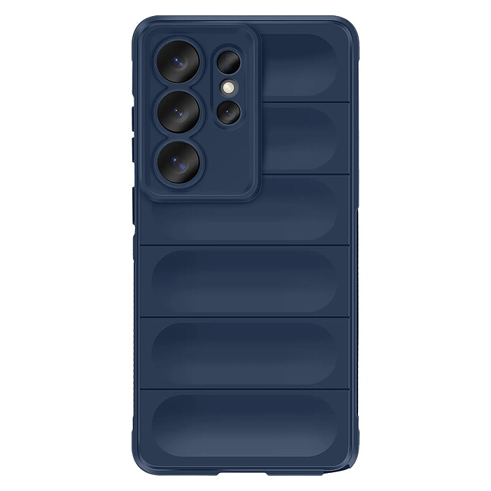 Amorus Coque pour Galaxy S26 Ultra Souple Antichoc Compatible Recharge Sans Fil Qi Bleu nuit