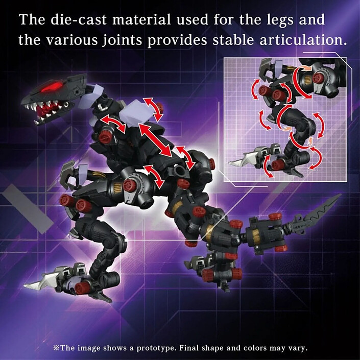 Acheter Zoids - Figurine Zoids Plastic Model Kit AM-Z01EX Berserk Fury (Elementary Body)