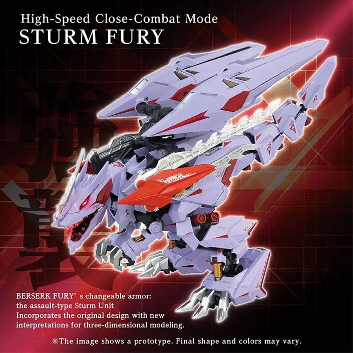 Acheter Zoids - Accessoires Zoids AM-Z01CP Berserk Fury Sturm & Jagd Unit