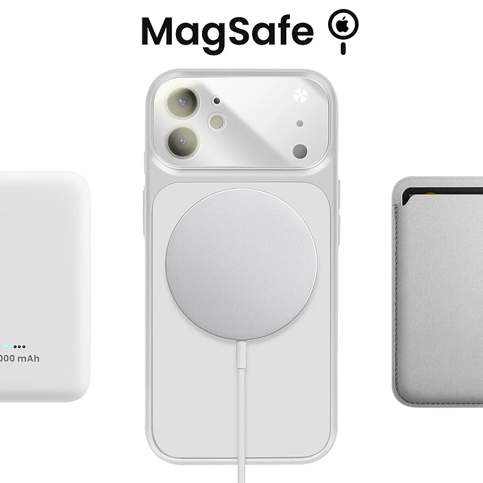 Acheter Avizar Coque pour iPhone 11 Compatible MagSafe Finition AG Glass Mate