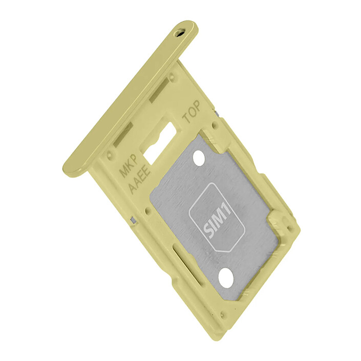 Avis Clappio Tiroir de Remplacement Dual Nano SIM ou microSD pour Galaxy A15 4G Jaune