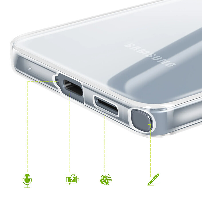 Mayaxess Coque pour Galaxy S26 Ultra avec Protection d'Écran en Verre Trempé Transparent pas cher