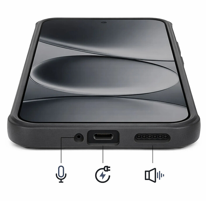 Avizar Coque pour Redmi Note 15 Pro 5G Renforcée Modèle X-Defense Shield Noir pas cher