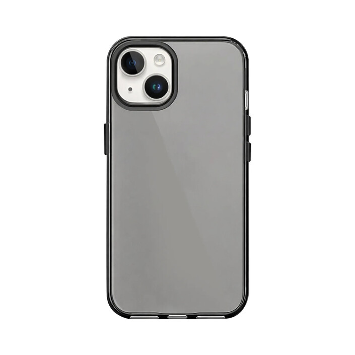 Rhinoshield Coque pour iPhone 13 / 14 Série JellyTint Antichoc Noir transparent