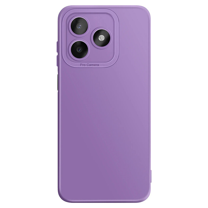 Avizar Coque pour Honor X5c Plus en Silicone Souple avec Renfort Bloc Caméra Violet