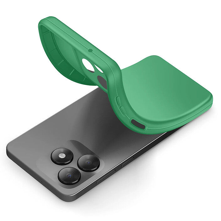Avizar Coque pour Honor X5c Plus en Silicone Souple avec Renfort Bloc Caméra pas cher