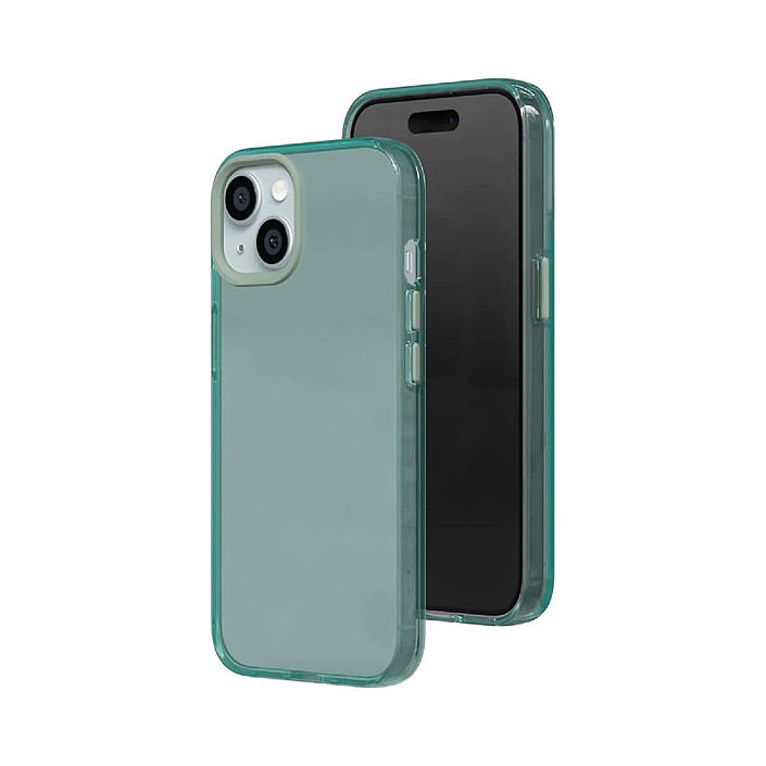 Rhinoshield Coque pour iPhone 15 Série JellyTint Antichoc Ultra Résistant Vert pas cher