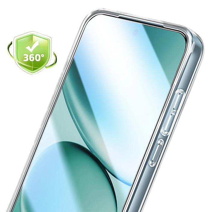 Acheter Mayaxess Coque pour Redmi Note 15 Pro 5G avec Protection d'Écran en Verre Trempé Transparent