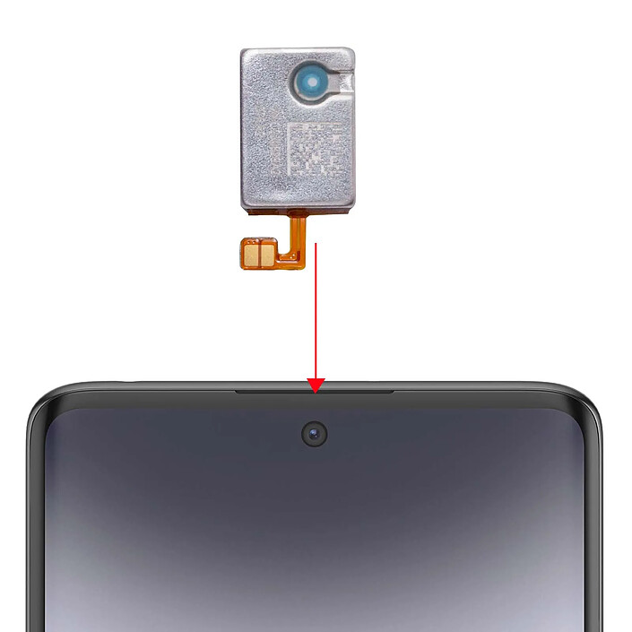 Avis Clappio Haut-Parleur Interne de Remplacement pour Redmi Note 14 Pro 4G / Note 14 4G Argent