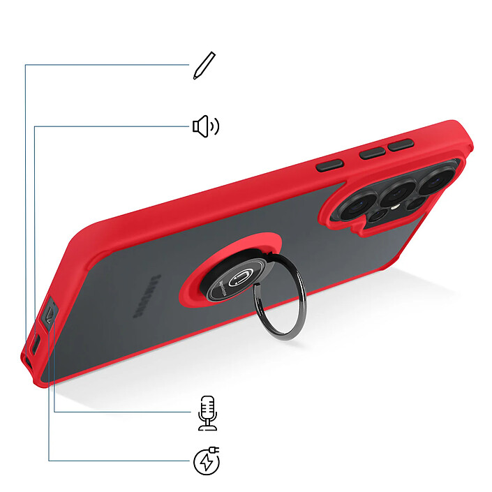 Acheter Avizar Coque pour Galaxy S26 Ultra avec Support Anneau et Fixation Magnétique